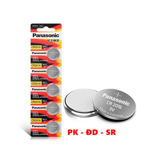 Pin Cmos CR2016 3V Panasonic Dùng Cho Đồng Hồ - Máy Tính - Máy Ảnh - Thiết Bị Y Tế - Chìa Khóa Xe - 1 Viên - Siêu Rẻ