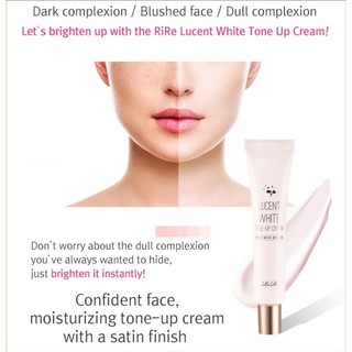 LUCENT WHITE TONE UP RIRE kem trắng da Hàn Quốc