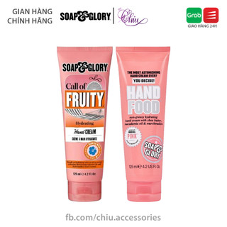 Kem dưỡng da tay mềm mịn Soap & Glory hand food/ Call of fruity hand cream