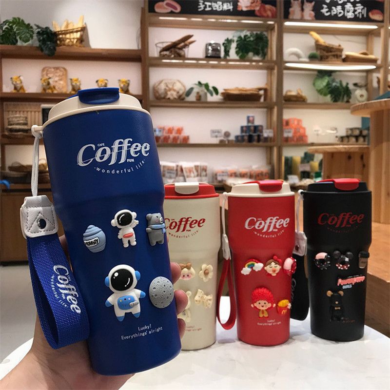 Cốc coffee giữ nhiệt 304 - ly cafe giữ nhiệt TiLoKi TGN08 620ml - ly cafe giữ nhiệt - cốc giữ nhiệt nóng lạnh