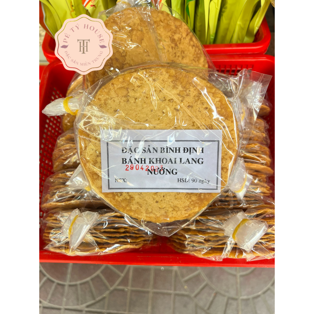 Bánh Khoai Lang Nướng - Bánh Củ Lang Nướng - Đặc Sản Tam Quan- Bình Định