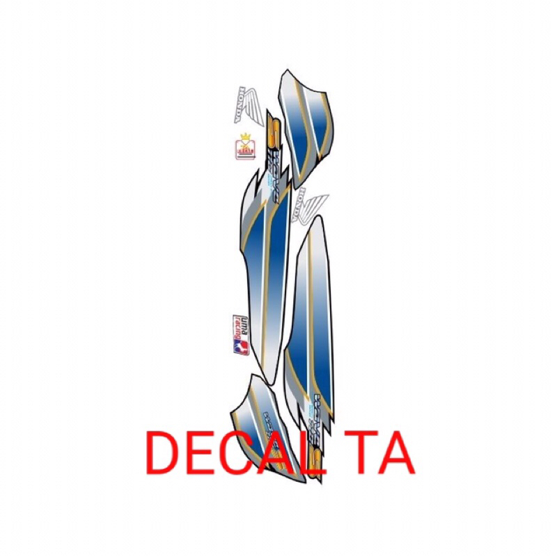 Tem xe WAVE S 110  tem 3 lớp chống phai màu