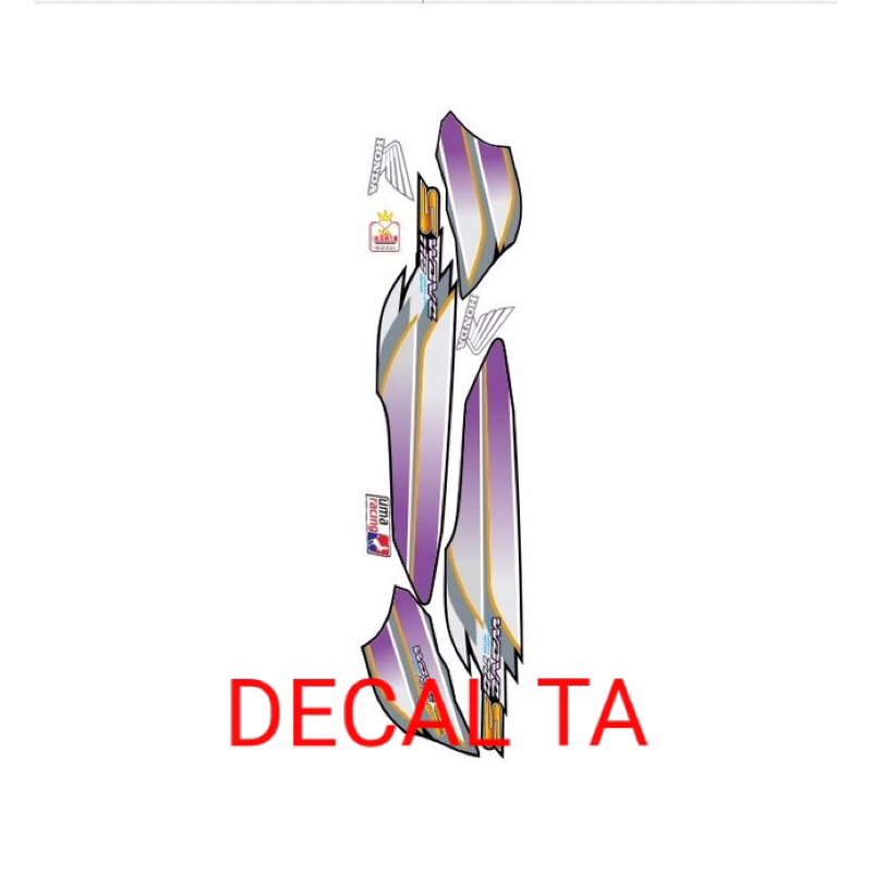 Tem xe WAVE S 110  tem 3 lớp chống phai màu