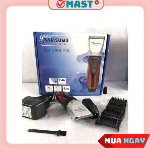 Tông đơ cắt tóc cho bé và gia đình, tăng đơ cắt tóc nam chuyên nghiệp samsung388 pro