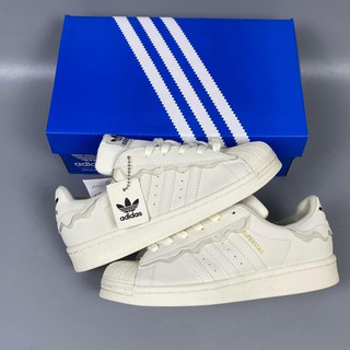 Giày thể thao Adidas mũi sò trắng Superstar , das sò trắng 3 sọc dành cho nữ full box bill