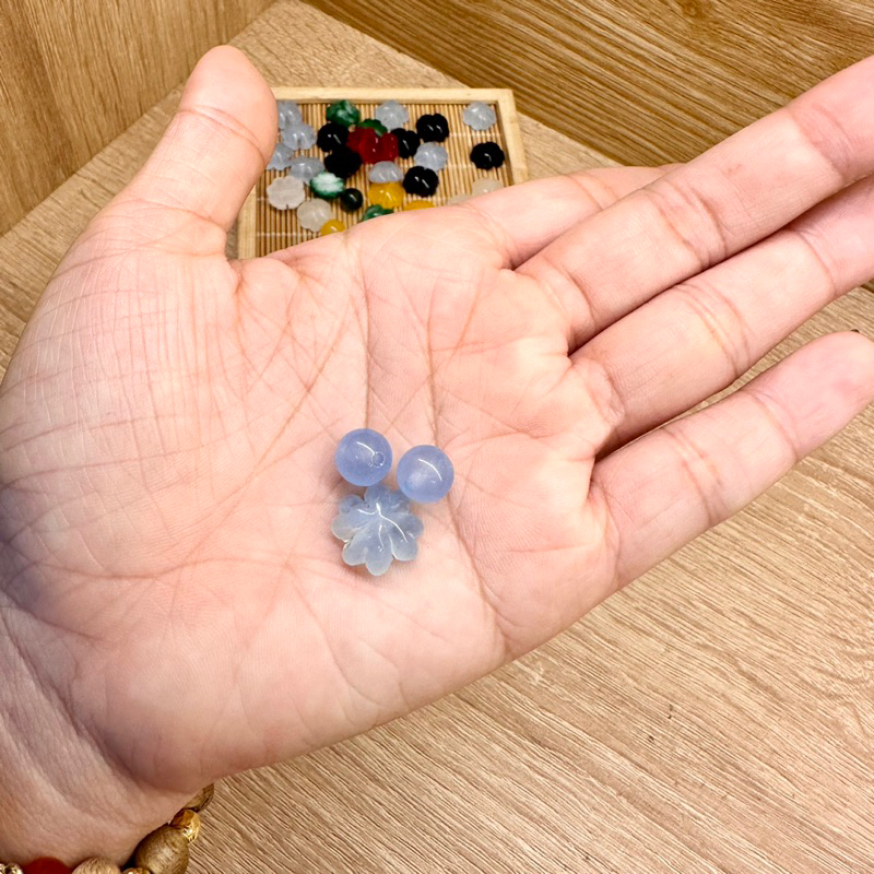 Chuyên giá sỉ - Cỏ bốn lá Đá mã não phối vòng tay phong thuỷ