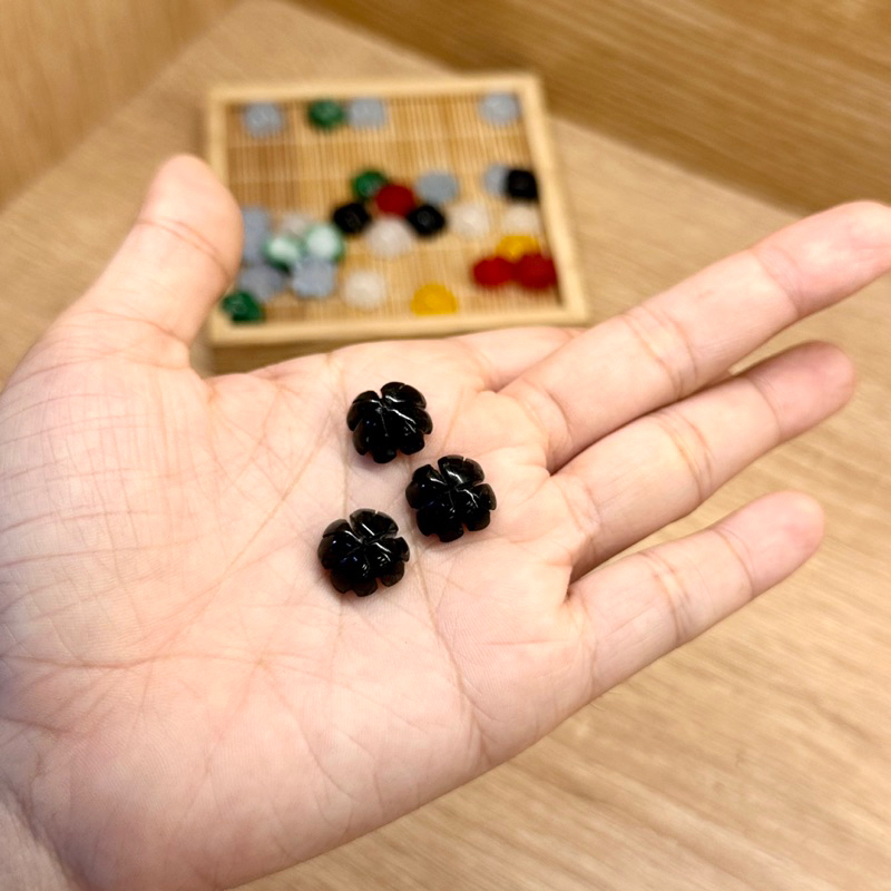 Chuyên giá sỉ - Cỏ bốn lá Đá mã não phối vòng tay phong thuỷ