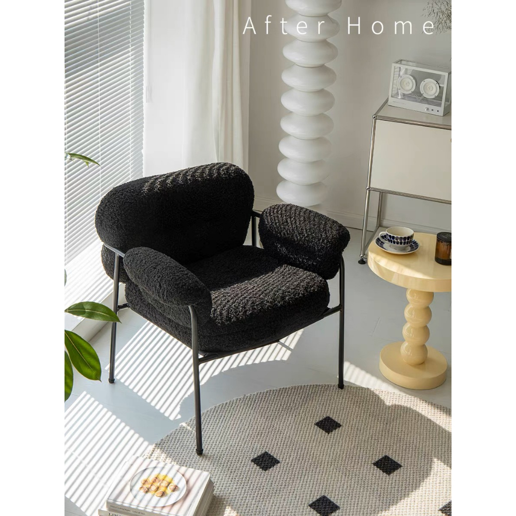 Ghế đơn thư giãn Bolo chair phòng khách phong cách Bắc Âu