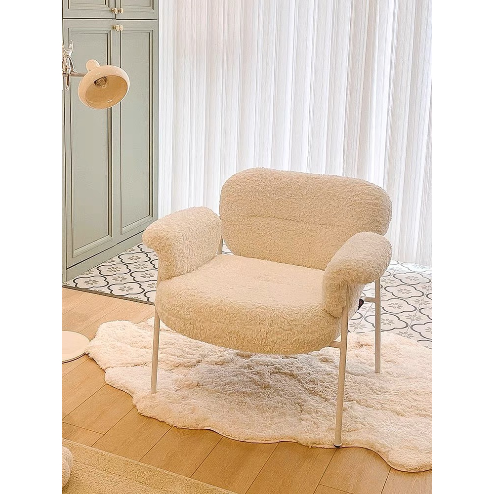 Ghế đơn thư giãn Bolo chair phòng khách phong cách Bắc Âu