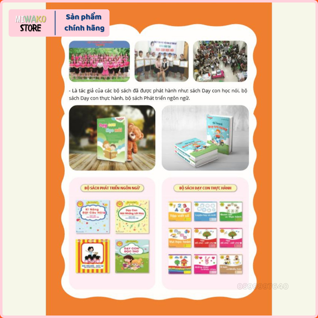 Combo Dạy Con Học Nói Tập 1 và Tập 2