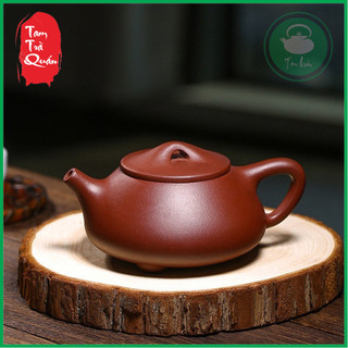 Ấm tử sa thạch biều cảnh chu tử nê 240ml