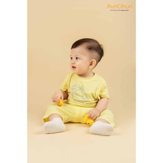 Punchun Bộ cộc quần lửng SS2023D04