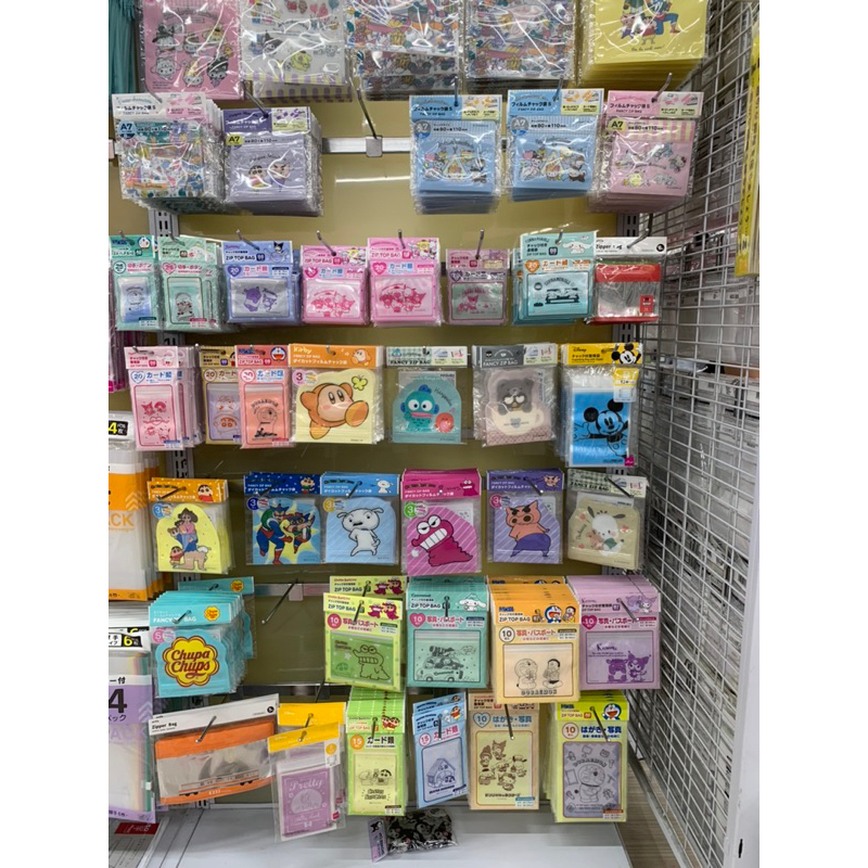 Túi zip Doraemon dễ thương x Daiso Nhật Bản