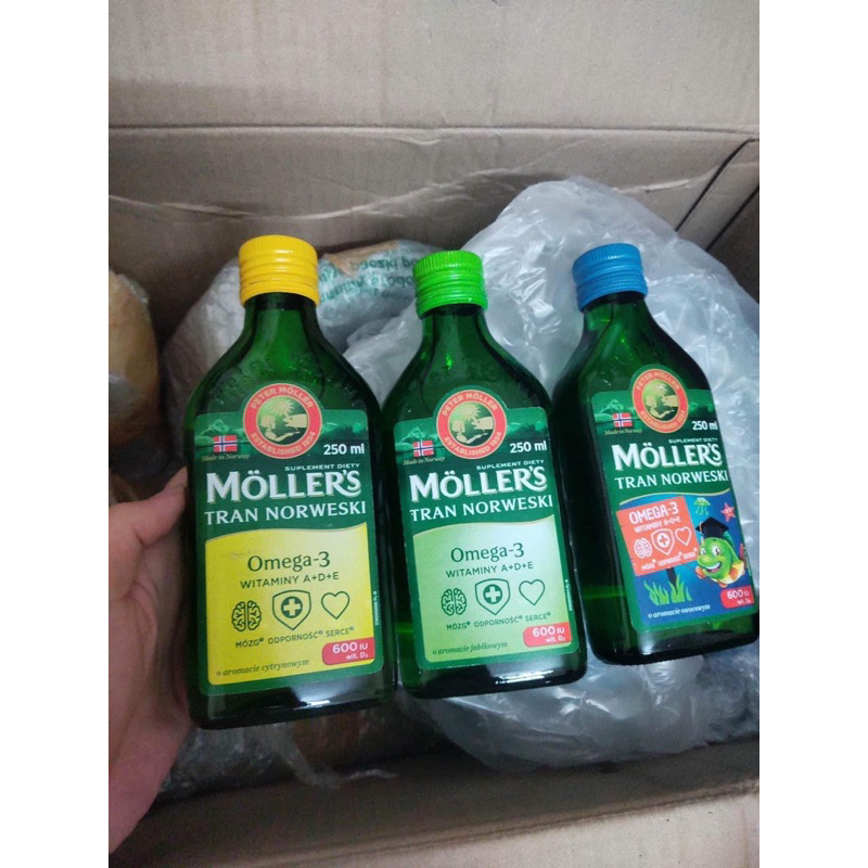 Dầu gan cá tuyết Omega 3 DHA Moller's