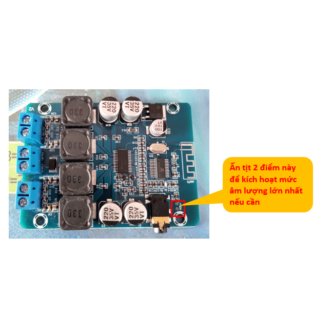 Mô Đun Khuếch Đại Âm Thanh Bluetooth Xh-m314 Tpa3118  2X45W 12V~24V