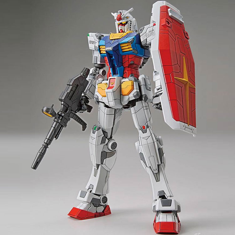 Mô hình lắp ráp HG 1/144 RX-78F00 Gundam & G-Dock Gundam Factory Yokohama Bandai