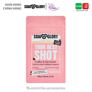Tẩy da chết Soap & Glory Your Best Shot Coffee & Oat Scrub từ cà phê và yến mạch 180g