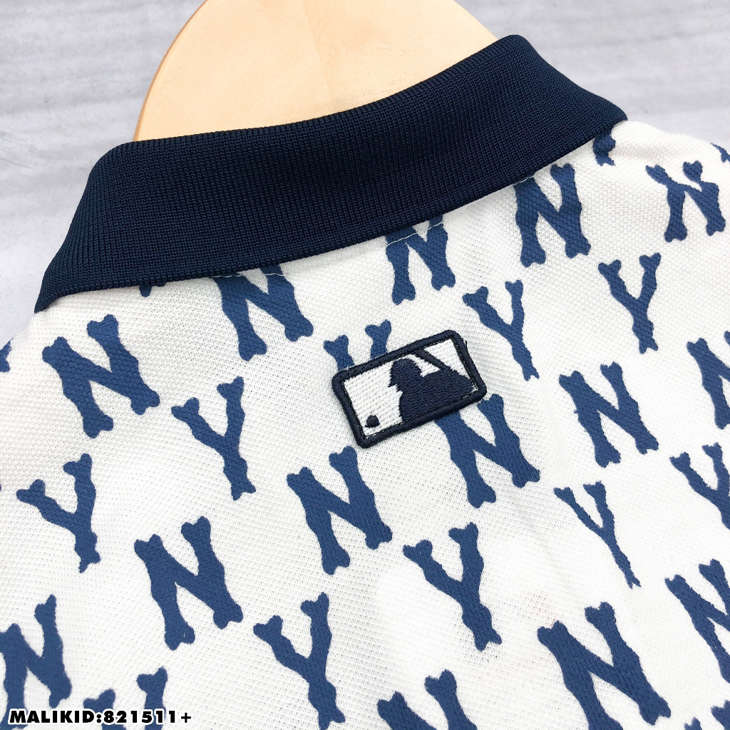 Áo polo MLB họa tiết hot hit hàng quảng châu sc bé trai