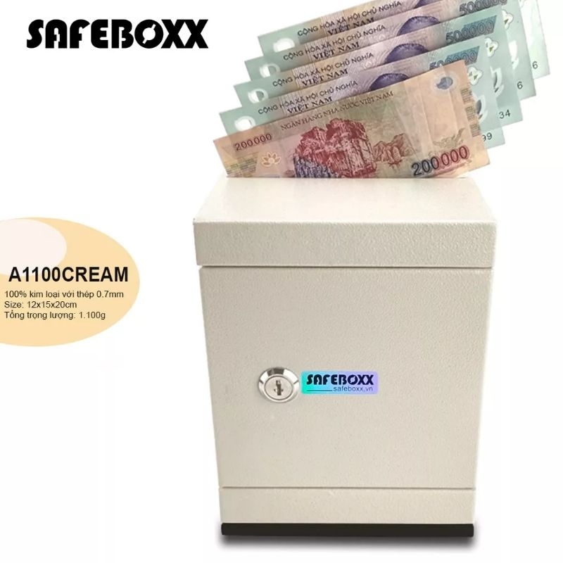 Két sắt tiết kiệm mini 12*15*20cm