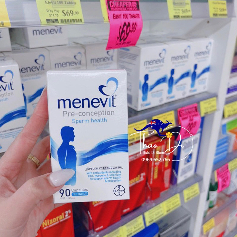 Vitamin Elevit Bầu, Sau Sinh - Úc