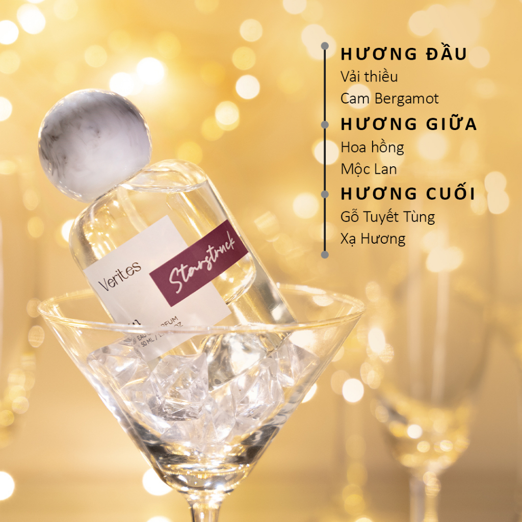 Nước Hoa Nữ Verites Starstruck Ngọt ngào, Quyến rũ, Tự tin 50ml