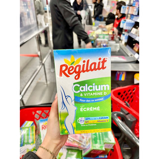 Sữa Bột tách béo Regilait Calcium món quà cho xương chắc khoẻ -300g Hàng Pháp