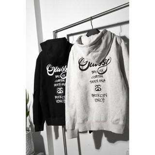 Áo trùm có mũ Stussy World Tour Hoodie