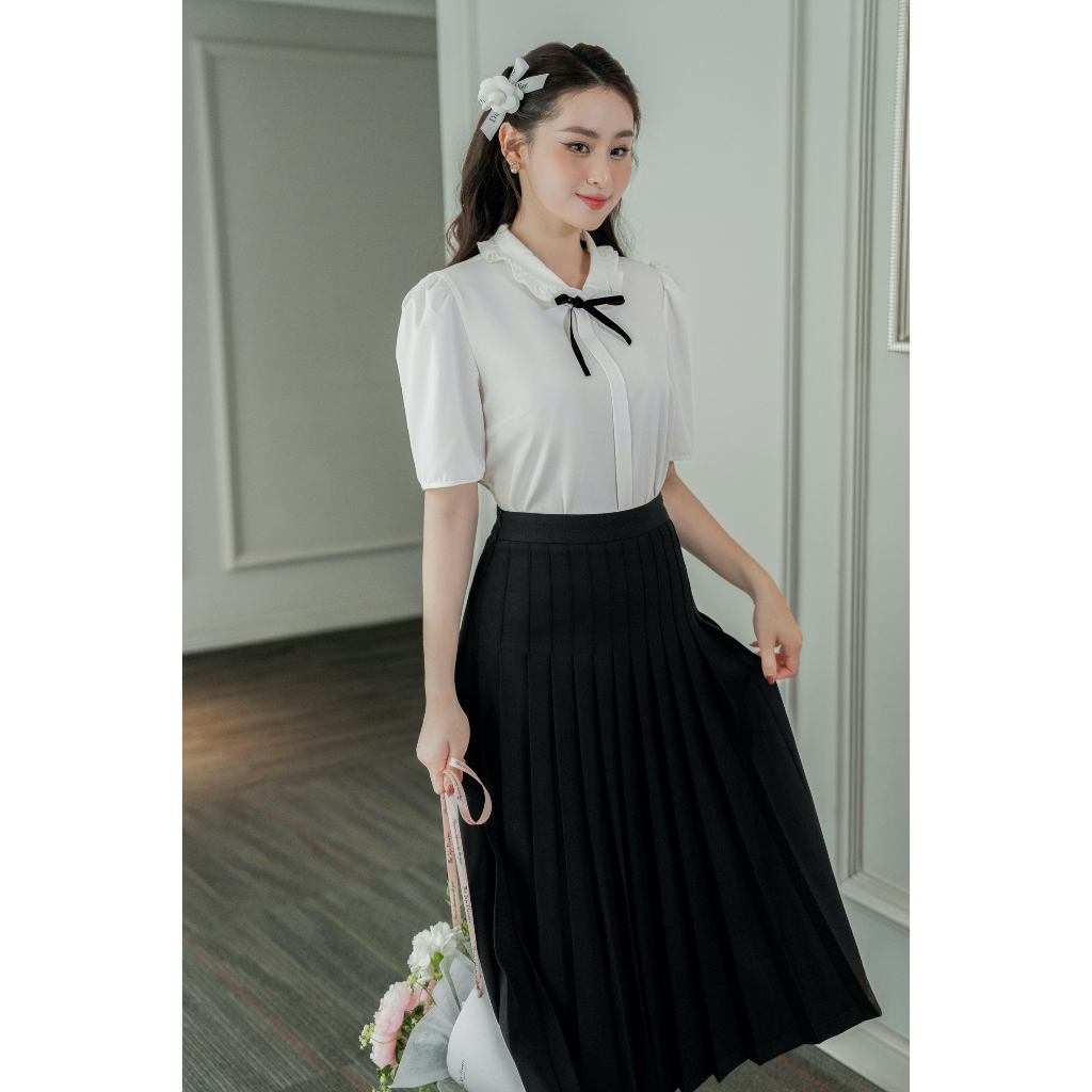 MadebyChloé - Chân váy xếp ly liền DEMI SKIRT 2 - Thiết kế cao cấp