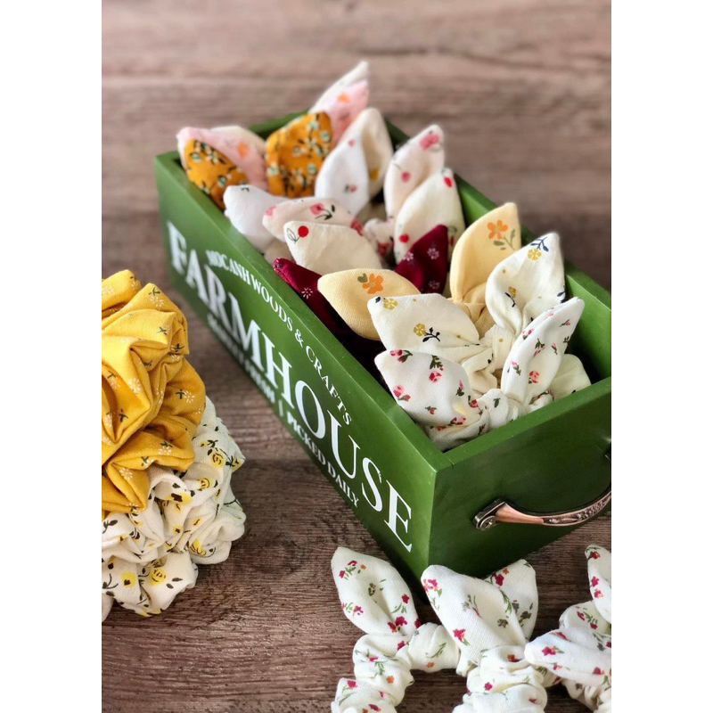 CỘT TÓC SCRUNCHIES TAI THỎ (by Mioly)