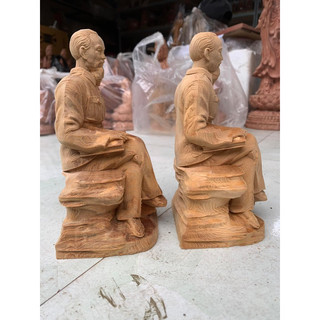 Tượng bác hồ gỗ ngọc am thơm