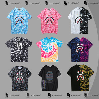 Áo thun Bape Shark zip SS2022, Áo tee Bape T-Shirt Black, Chất liệu Cotton, màu đen DuSo.LuxuryStreetwear