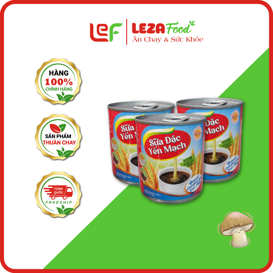Sữa Đặc Yến Mạch Thuần Chay Âu Lạc 320g