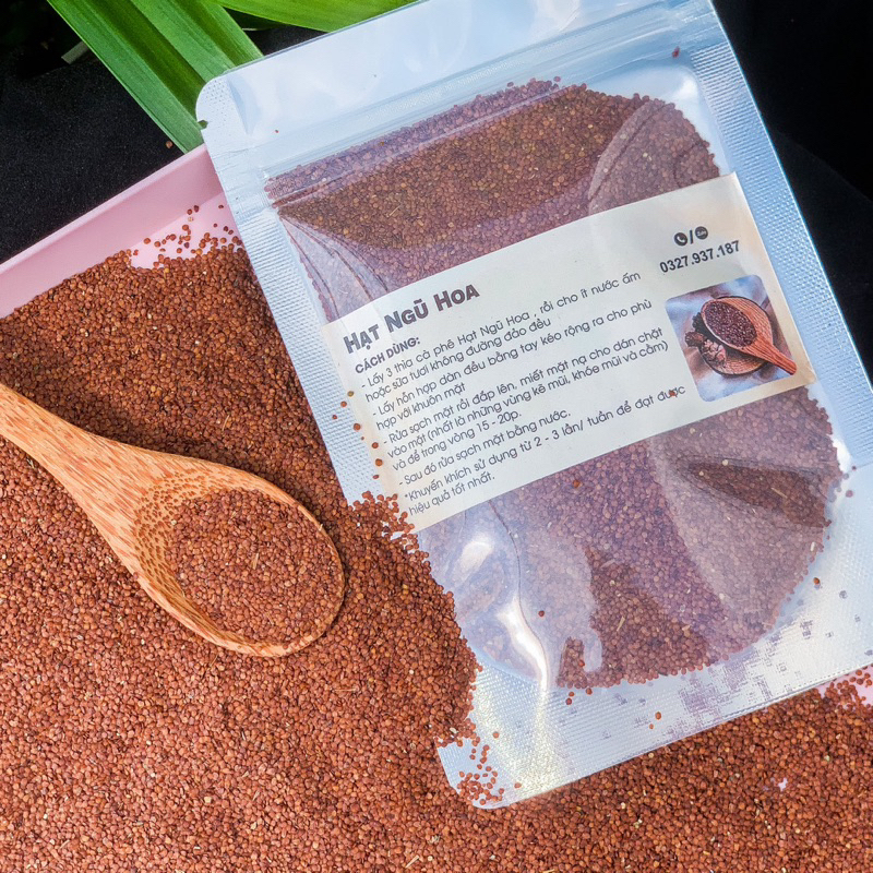 100gr Hạt ngũ hoa đắp mặt