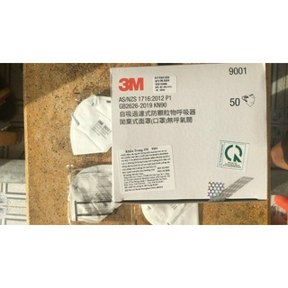 Khẩu trang 3m 9001- 3m 9001v, khẩu trang lọc bụi 3m