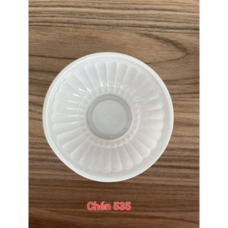 50 Chén bát nhựa đục dùng 1 lần