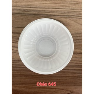50 Chén bát nhựa đục dùng 1 lần