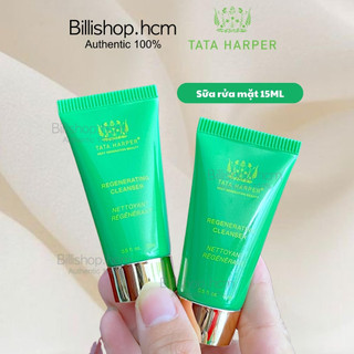 15ML - Sữa rửa mặt cao cấp Tata Harper Regenerating Exfoliating Cleanser