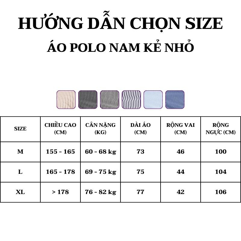 Áo Polo FALUMAR cho nam kẻ nhỏ, cổ bẻ chất vải cotton cao cấp form regular trẻ trung năng động