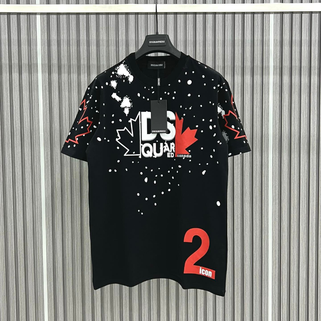 🔥Hot🔥 Áo phông DSQ2 icon nam nữ Premium Cotton co giãn 4 chiều Thời Trang Cháy Phố Siêu Đẹp Hè 2023