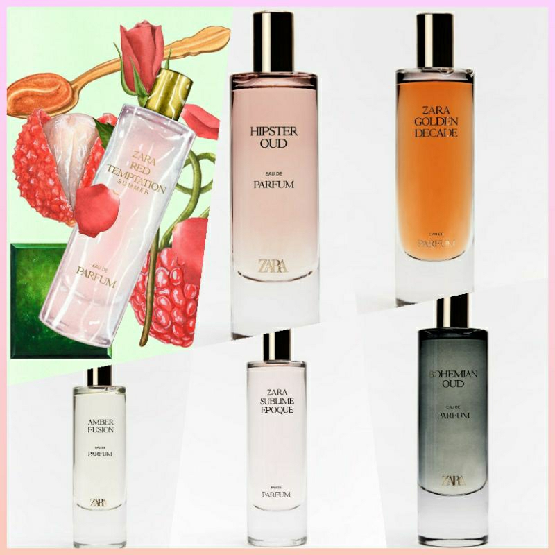 CÁC MẪU NƯỚC HOA ZARA BÁN CHẠY