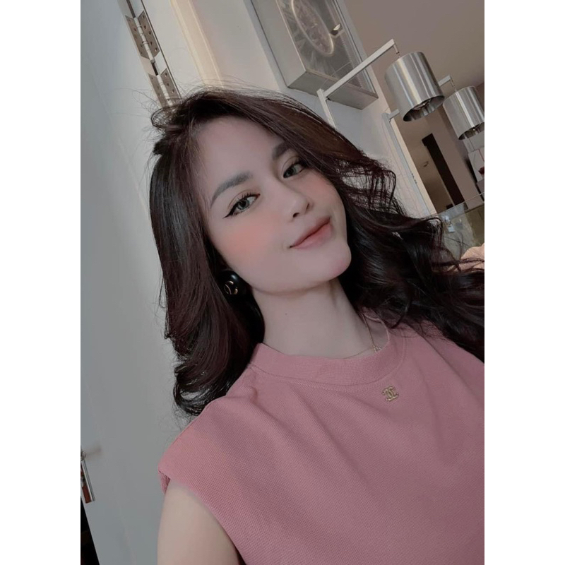 BỘ ĐÙI TỔ ONG ĐỆM VAI KÈM TAG CLN HỒNG