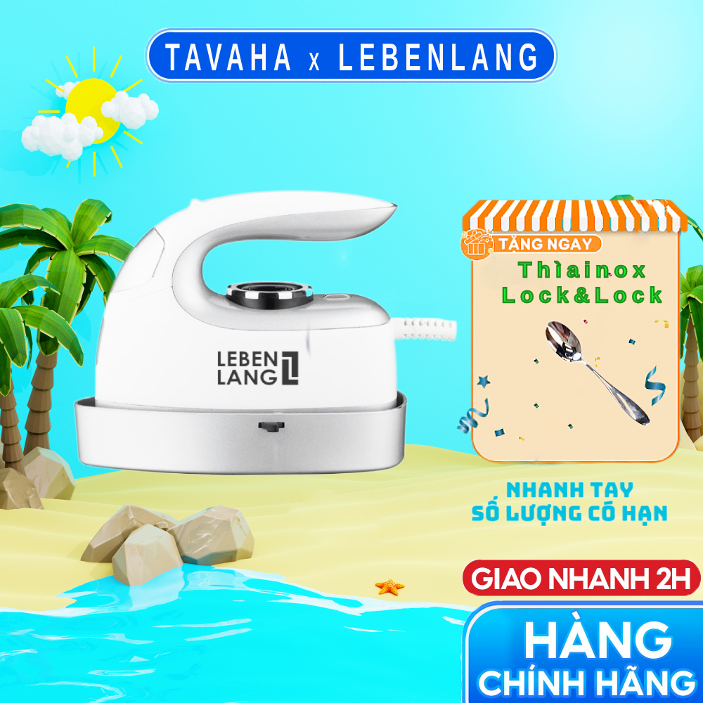 BÀN LÀ HƠI NƯỚC DU LỊCH LEBENLANG LBL66673 KÈM TÚI ĐỰNG. BẢO HÀNH 24 THÁNG
