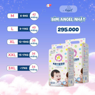 Bỉm quần angel nhật size m42-l40-xl38-xxl36-xxxl34 - ảnh sản phẩm 6