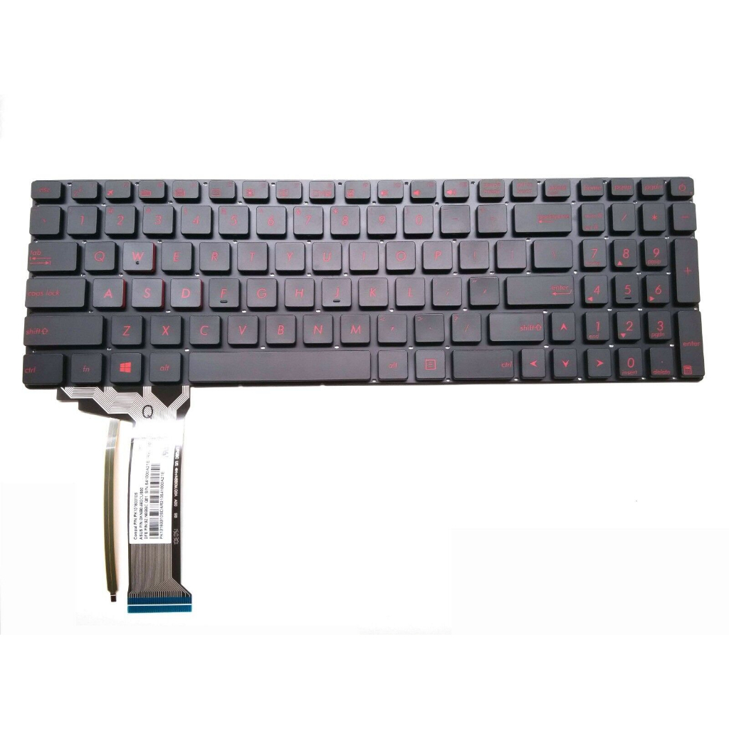 BÀN PHÍM Keyboard for Asus ROG GL752 GL752V GL752VL GL752VW GL752VWM
