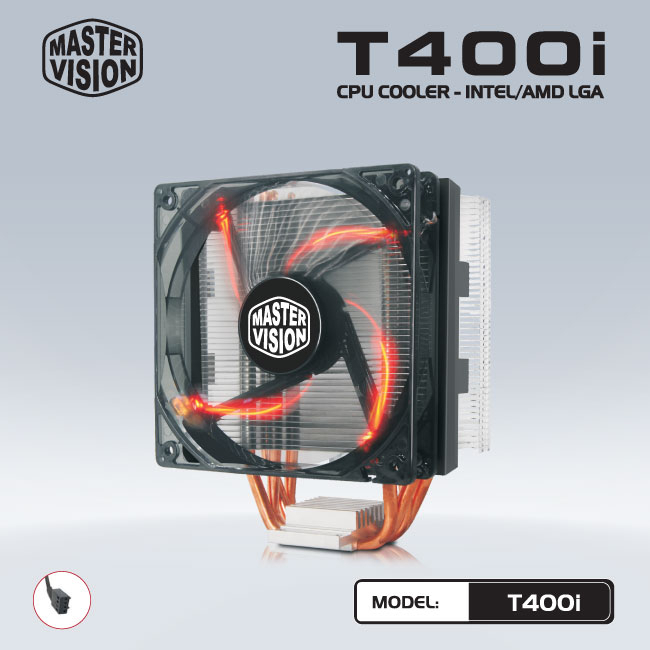 Fan CPU Masster Vision T400i