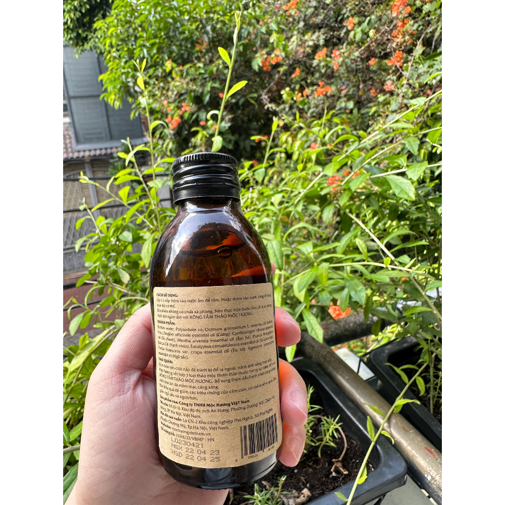 Dầu thảo mộc xông tắm Mộc Hương