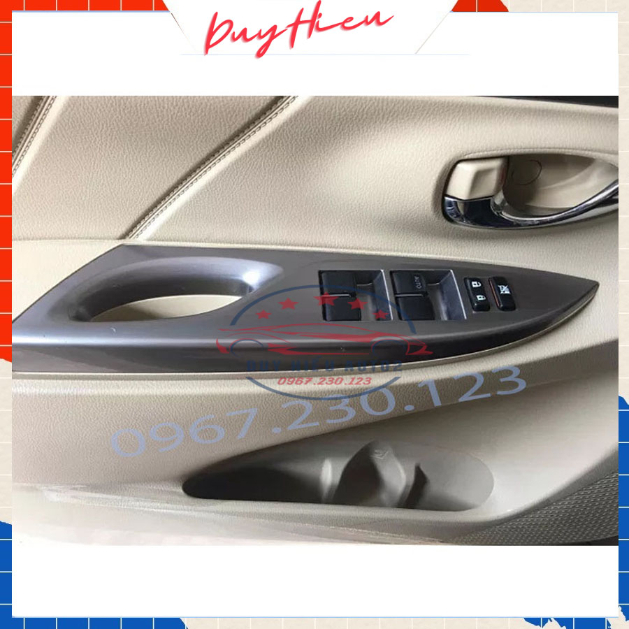 Ốp nội thất 4 cánh cửa theo xe Vios 2014-2018 - DH2