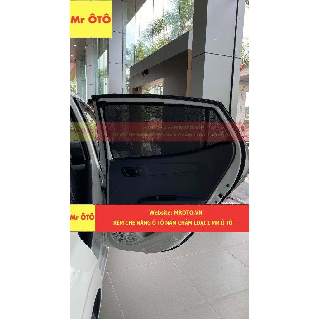 Rèm che nắng nam châm xe hyundai i10 sedan 2021-2022,hàng loại 1 mr oto.