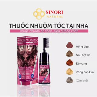 Thuốc nhuộm tóc thời trang Sinori thuốc nhuộm tóc không cần tẩy, tặng kèm dụng cụng - 500ml