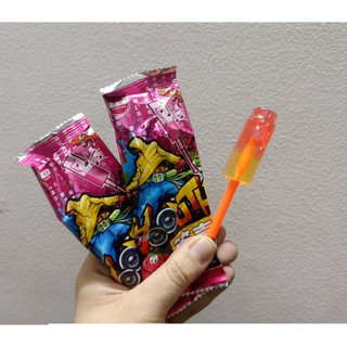 kẹo mút cây còi thổi sáo rock